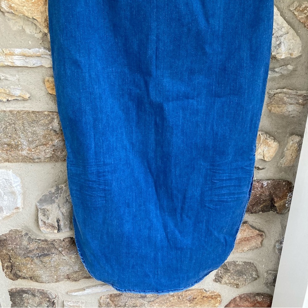 FRANK & EILEEN Donegal Unforgettable Denim Jean Skirt 1977 Medium Wash Grinding - Picture 12 of 17